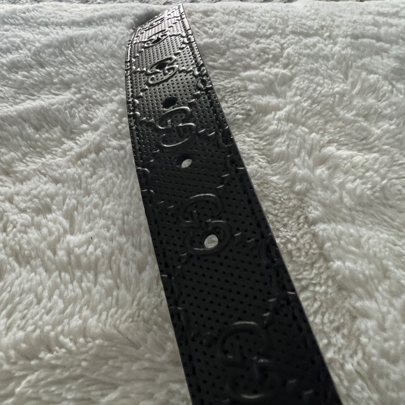 Gucci Web Print Belt - Picture 4 of 6
